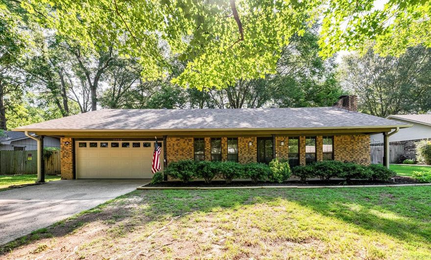 JUST APPRAISED JUNE 2024! Welcome to this charming 3-bedroom, 2-bathroom home that blends modern updates with cozy comfort. As you step inside, you'll immediately notice the open-concept kitchen, featuring a spacious island perfect for meal prep or casual dining. The kitchen is equipped with sleek stainless steel appliances, offering both style and functionality. Just off the kitchen, you'll find a generously sized laundry room with ample storage space, making chores a breeze. The home also boasts a sunroom that provides an additional 283 square feet of living space—perfect for a home office, playroom, or relaxing retreat. Note that this extra square footage is not included in the home's official square footage, giving you even more room to enjoy. Outside, the fully fenced yard offers both privacy and security, ideal for pets or outdoor gatherings. With its thoughtful updates and versatile spaces, this home is ready to welcome you.