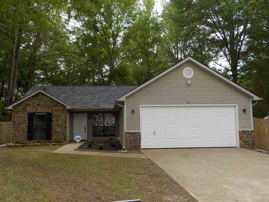 This beautiful 3bd-2ba-2ga home in Mabelvale has been completely renovated! The home has new paint on the interior-exterior and updated landscaping providing a welcoming curb-appeal. Your new home features gorgeous wood vinyl flooring throughout the main areas and plush new carpet in the bedrooms. We have updated the AC system and water heater to insure you are comfortable in the heat of the summer and provide efficiency. Your new kitchen has refinished white cabinets with new modern countertops providing p