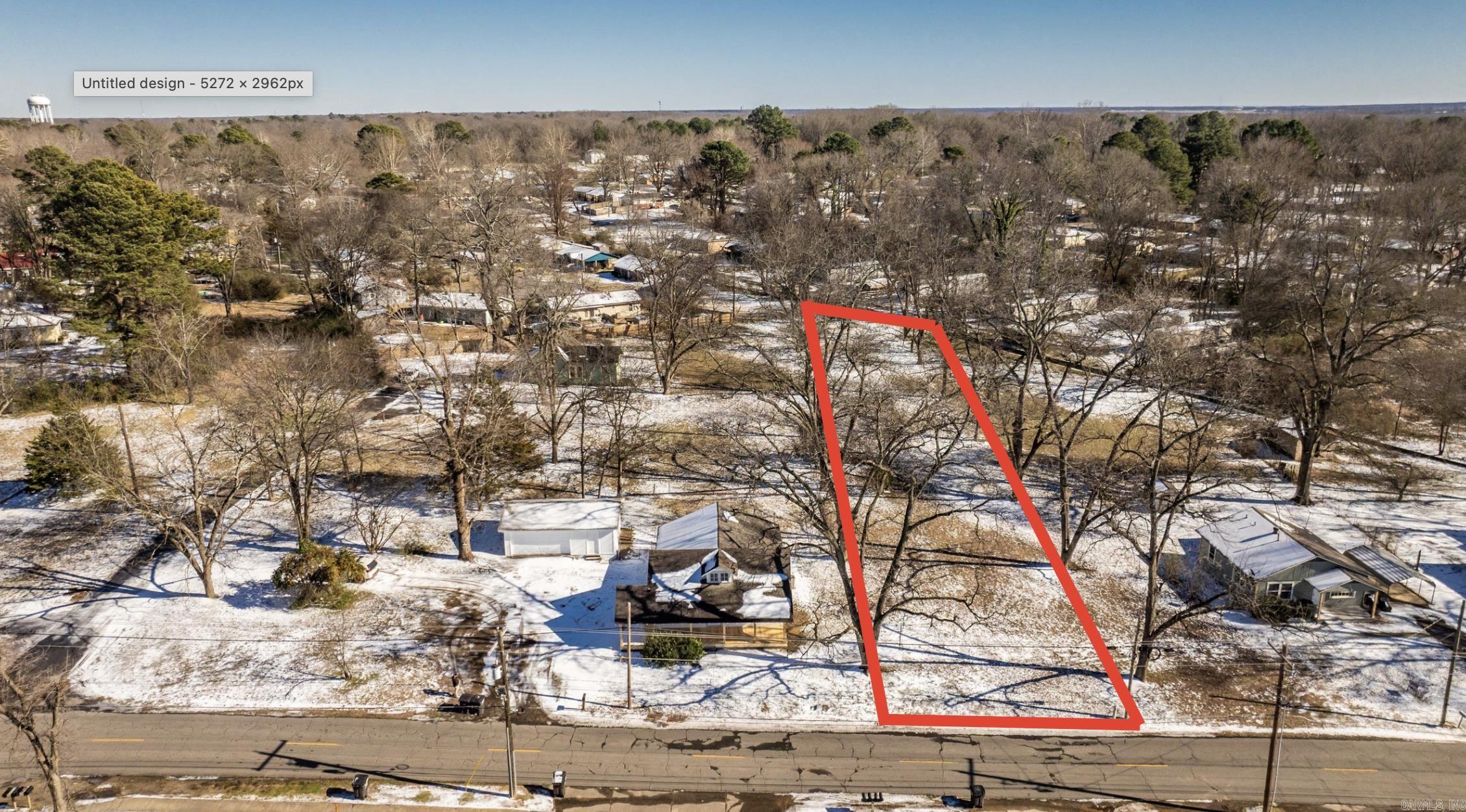 Almost an acre of land ready to build on and close to updated homes.
