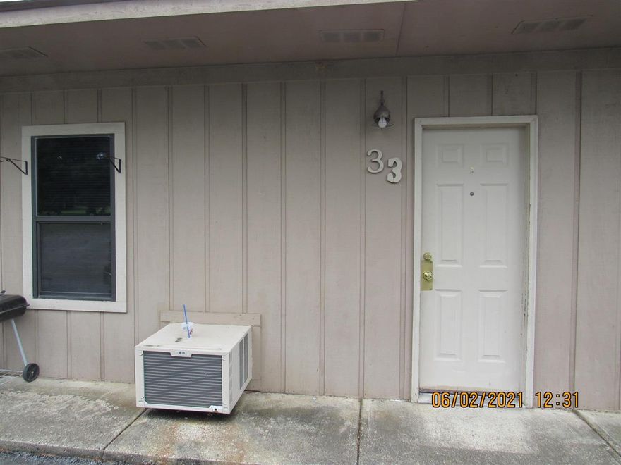 Well maintained 2 bedroom duplex, range/oven & refrigerator, new carpet in LR & bedrooms, new vinyl in bathroom & kitchen, window AC/Heat unit, trash & lawn care provided, all electric, coin operated laundry facility on site. No Pets allowed.