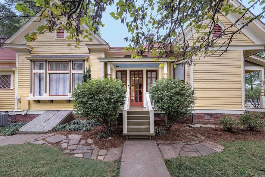 Own a Piece of Little Rock History!  Step into timeless charm with this beautifully maintained historical home built in 1930. Bursting with character and curb appeal, this property showcases tall ceilings, ornate moldings, detailed trim, and hardwood floors throughout. The inviting front parlor, complete with pocket doors and a cozy gas fireplace, offers versatility as a third bedroom, home office, or sitting room. The newly renovated full bath features a stunning spa-like shower, while the updated kitchen is outfitted with butcher block countertops, stainless steel appliances new sink, garbage disposal and dishwasher in 2025. A separate laundry room provides direct access to a private deck, perfect for entertaining or relaxing. Enjoy the classic white picket fence enclosing the fully fenced yard, ideal for pets or gardening. Thoughtful updates include: Roof (2020) Exterior Paint (Sept 2025) Water Heater (2018) HVAC (2016) Bathroom remodel (2021) New Deck (July 2025) Powder bath updated in 2023 Move-in ready and rich in history, this home offers the perfect blend of historic charm and modern comfort.  Schedule your private showing today!