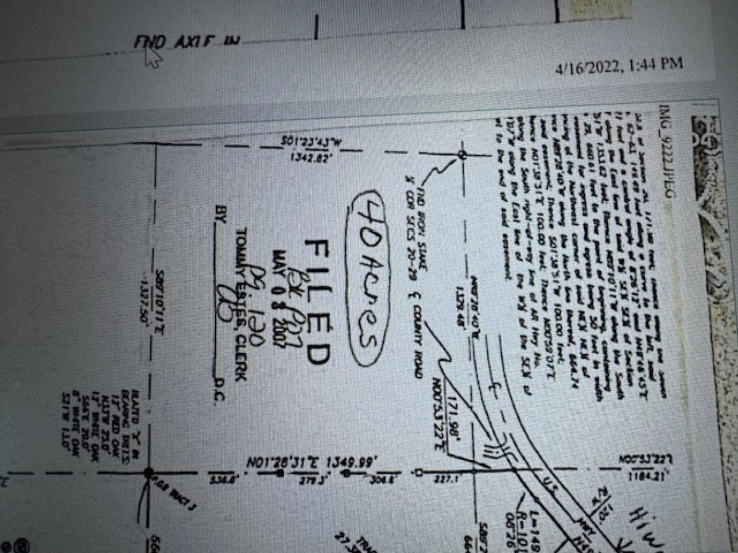 Metes & Bounds - Farm