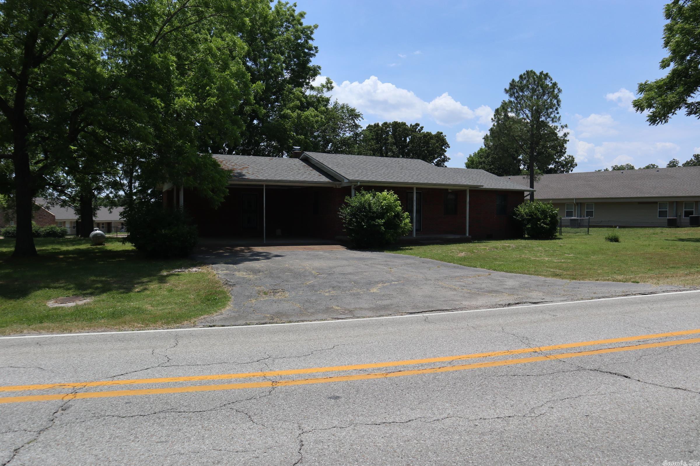 IN TOWN HOME FOR SALE IN SALEM AR Property is located at 658 W Church St, Salem, AR. This 3 bedroom brick home has 1 3/4 bath with approx. 1,376 sq. ft. of living area. It has a 2 car carport, CH&A, new range, wall gas heater and plenty of storage. Also has new roof. It has hardwood, carpet & vinyl flooring. It sits on .45 acres with chain link fenced in back yard and several large shade trees. Plenty of space for your garden. It also includes a large storage shed with storm cellar underneath. Great location.