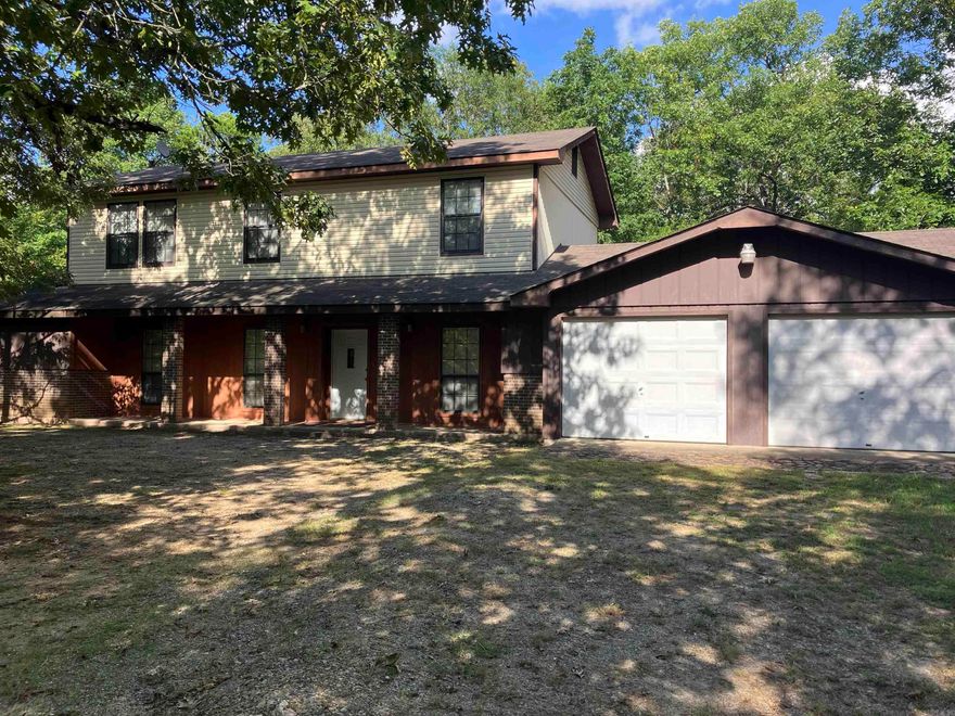 This two story house is in a secluded area close to Pencil Bluff. It has a deeded easement to the Ouachita River, only a five minute walk away. Access is for local property owners. It is 2 bedroom and 2 bath but has a lot of room upstairs for extra bedroom(s). This home has been very well maintained and has a lot of possibilities to make it your forever home or vacation home or rental Only ten minutes to biking/hiking trail head. Twenty minutes to Lake Ouachita. Close to national forest. 45 minutes to Hot Springs. If you are looking for a quite place in a beautiful setting, this is it! Some deed restrictions.