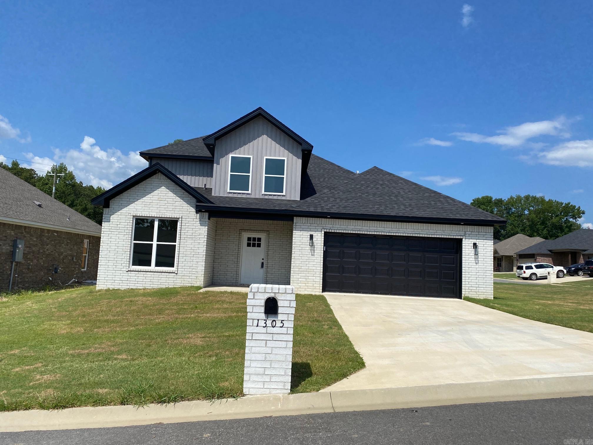 Brand new construction located just minutes from Little Rock Air Force Base! This spacious home features 4 bedrooms plus a flexible 5th room that can function as a bedroom, office, or bonus space. The primary suite is conveniently situated on the main level, offering a large walk-in closet, a luxurious bath with custom tile shower, and quality finishes throughout. Enjoy an open-concept layout on the main floor, combining living, dining, and kitchen areas seamlessly. The kitchen is equipped with granite countertops, stainless steel appliances, and modern cabinetry. Flooring throughout is luxury vinyl plank for both style and durability. Upstairs includes three generously sized bedrooms and a spacious full bathroom, ideal for family or guests. Donāt miss this opportunity to own a beautifully built new home close to schools, shopping, and Little Rock AFB. Schedule your showing today!