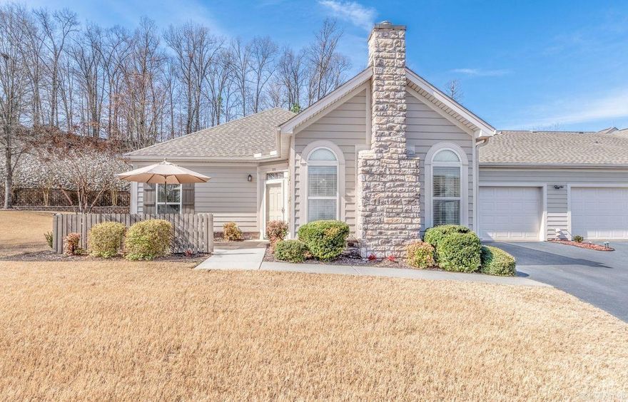 Welcome to 111 Mountain Terrace Estates, one of the most pristine neighborhoods in all of Maumelle. This beautiful home is conveniently located 1/2 Block from the Private Neighborhood Club House providing entertainment, amenities and services exclusive to all owners in this Neighborhood ONLY &  available by reservation. The facility offers, a swimming pool, workout room, Party Room, and a relaxed conversation area for socializing with your friends. A short 1/2 block walk takes you to your own private Patio. Open your front door and begin to enjoy the thoughtfully arranged living space. Every area of the home has been designed to maximize usability in a welcoming atmosphere. The 1 level, layout offers no step entry. The large living Dining area is spacious. The kitchen has a large serving bar for serving casual dining. All the usual amenities; Fridge, smooth top Range, Microwave, DW. All Electric, including Heat & Air. The Pantry, is separate from the Broom Closet. The Laundry has a second Fridge, and a washer & dryer stay. 2 Beds, 2 Baths & Prayer Room/Office. Huge 2 car garage. Least Price in the neighborhood. Handicap accessible. A beautiful place to call home. Low Utilities.