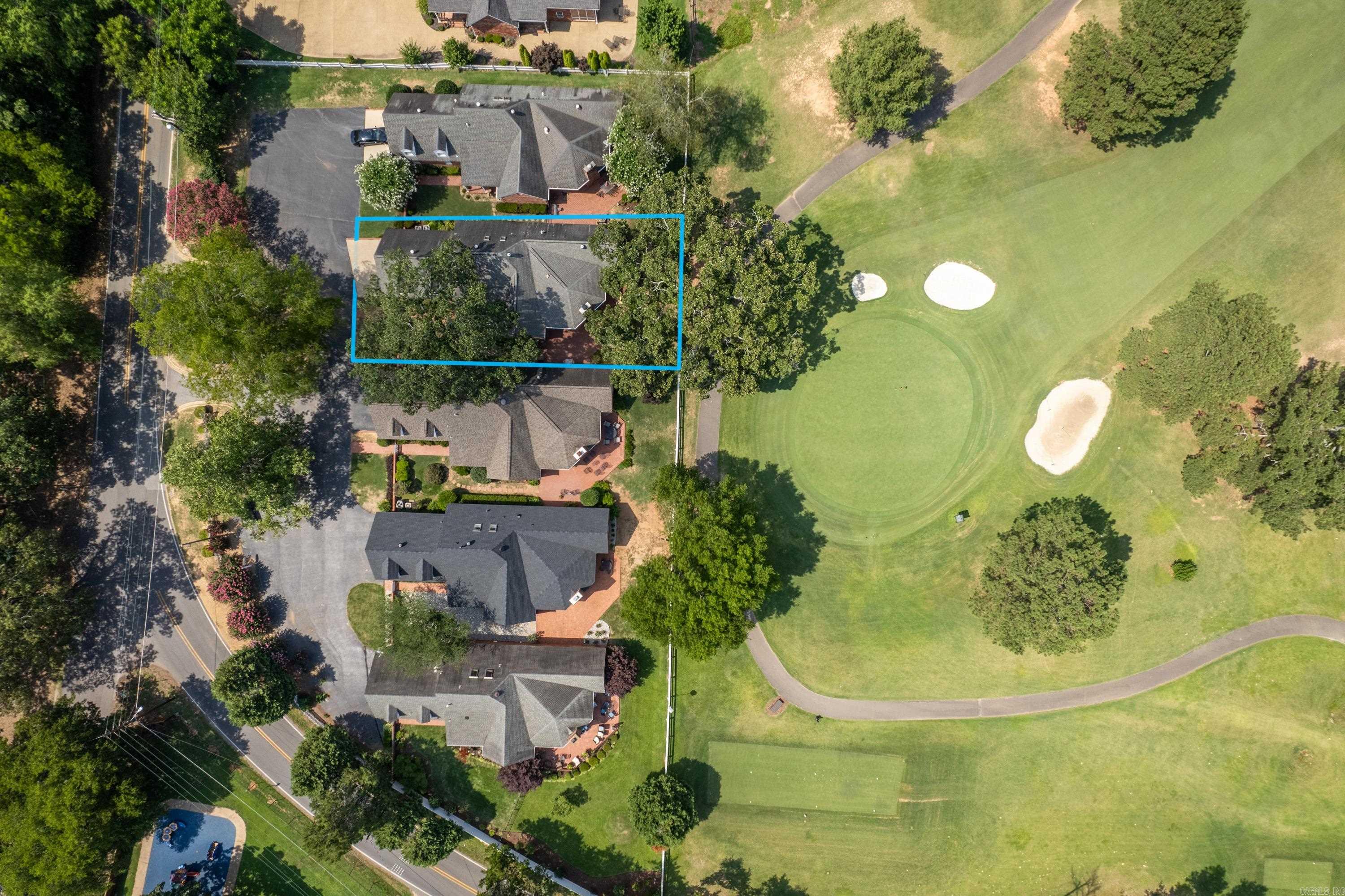 The ultimate golf course living right on the 4th hole of the Hot Springs Country Club Course. One owner home. With a little updating what an awesome home you could have. Imagine sitting out back with the views of the greens in both directions. Centrally located close to shopping and medical facilities. Open living concept. Two bedrooms and two bathrooms downstairs . One large bedroom, bath, and sitting area upstairs. Great for entertaining. Chimney sweep inspected chimney in September 2023.