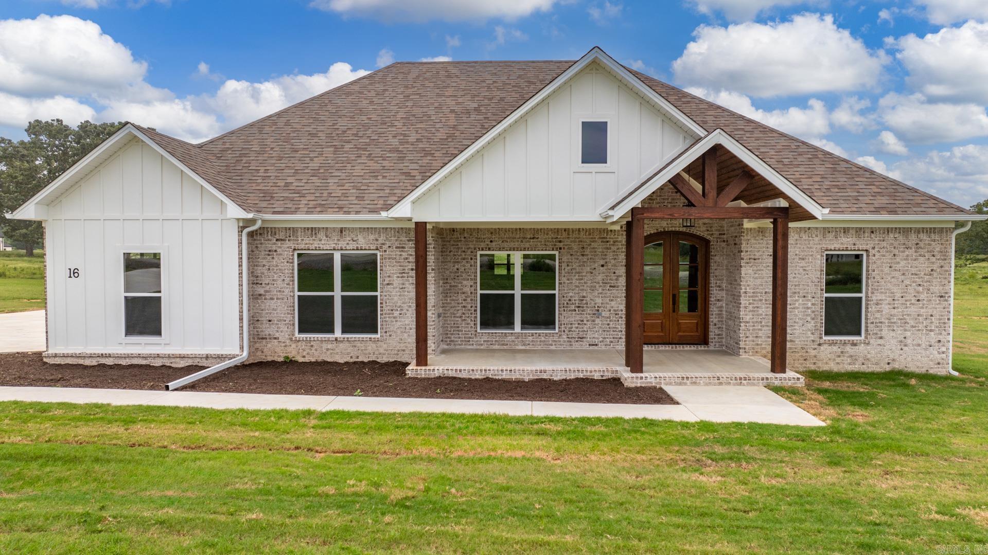High Speed Fiber Here! Ready for quiet & privacy then you will like this home. The back porch is huge with a pretty view. This house is in a new subdivision North of Greenbrier off of West Republican Road. Split plan with a separate office that includes a built in desk & cabinets. Kitchen has a large island, huge pantry, enjoy the view from the windows above the sink. The laundry room has extra cabinets & a sink also has a door to spacious master closet.