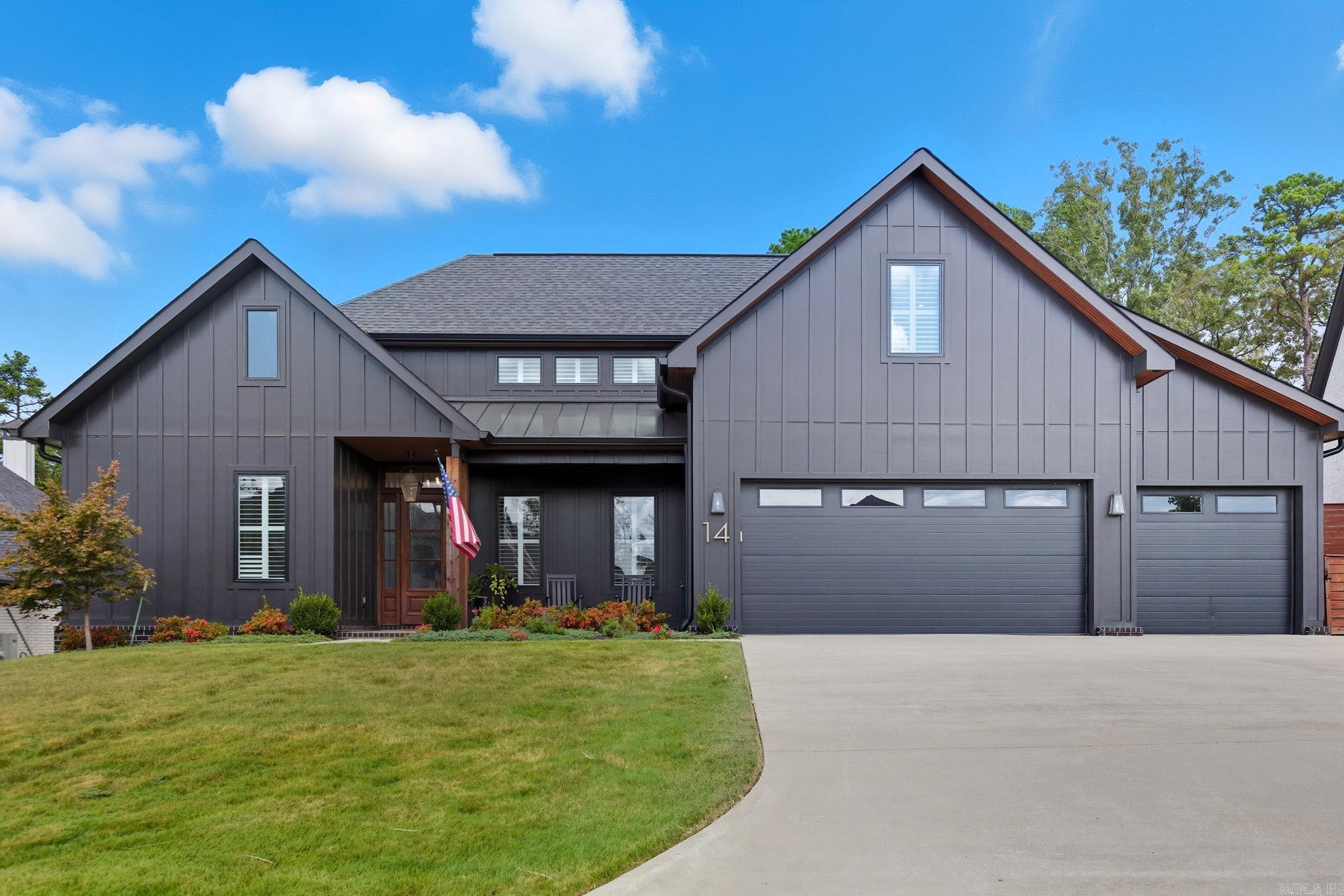This custom built home has 4 BR, 3.5 BA, laundry, and 2 offices all on the main level! Spacious open floor plan with 10ft ceilings and hardwood floors throughout the main level. Nice kitchen with walk-in pantry, fridge conveys. Fenced yard, with protected green space behind the lot. Large screened-in porch with built-in gas grill and wood burning fireplace. Walk out to a flat backyard that is perfect for a future pool! Large master suite with walk-in shower and a huge closet that connects to the laundry room! Two guest bedrooms across the house that are connected by a Jack-and Jill bathroom. Fourth guest bedroom with ensuite bath has its own private wing, perfect for an in-law suite. Bonus room is located upstairs above the garage. Oversized 3 car garage with extra storage. Lots of built-ins throughout. Smart thermostat, high efficiency HVAC, and more!