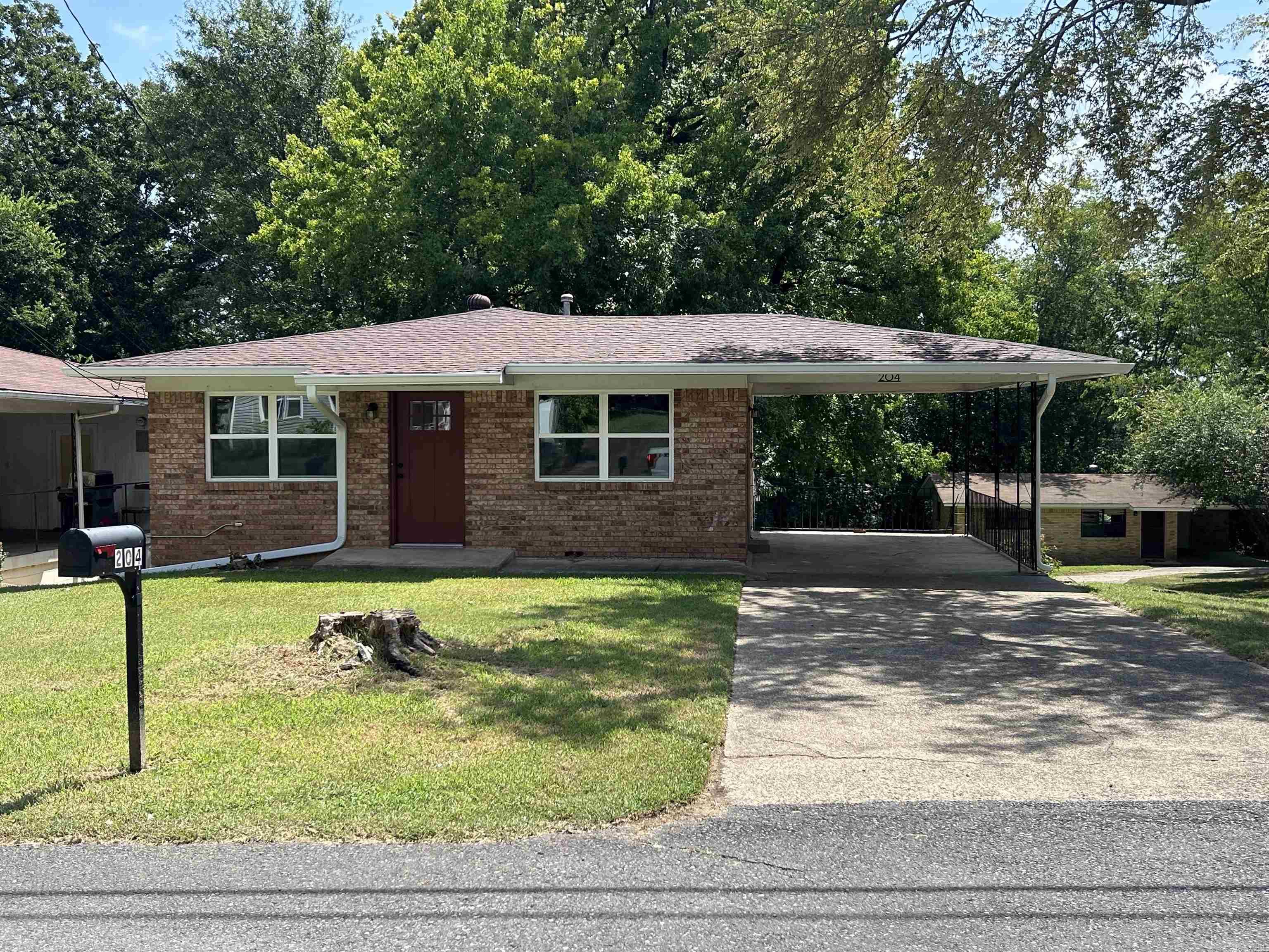 Investors take notice! TWO homes on one property. Both are brick homes. 204 Mason is 4 Bedroom 2 Bath 1664 sq ft home, and 202 Mason is a 2 Bedroom 1 Bath 638 sq ft home. Both homes have upgraded electrical and new HVAC systems. 204 has been completely remodeled including: new flooring, roof, appliances, doors, windows, paint and trim. Rent them both or live in one and rent the other. Great opportunity just off of Albert Pike. Sold AS IS, never owner occupied.