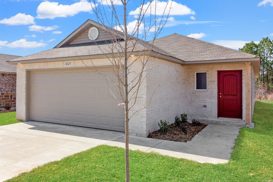 Come see the charming Mitchell plan! A covered porch opens into a wet-area entry and a spacious Living Room. The Living flows into the eat-in Kitchen and out the back door to a covered patio. 2-10 Homebuyers' Warranty included at no extra cost to Buyer!  Upgrades the designer included in this home: soaker tub/shower combo in Master Bath, plumbing faucet upgrade 2, 8" deep Kitchen sink, door bell, added cable jack, HVAC rigid duct upgrade, cabinet hardware level 1, flush laminate bar top in Kitchen, Luxury Vinyl Plank flooring in wet areas, raised ceilings in Living Areas per municipal requirements, Cheyenne style interior doors, baseboards level 2, 25 in. wide attic stairs, LED disk lights in Kitchen, full sod, stainless steel appliance package.  THIS HOME IS SCHEUDLED TO BE COMPLETE IN LATE FEBRUARY.