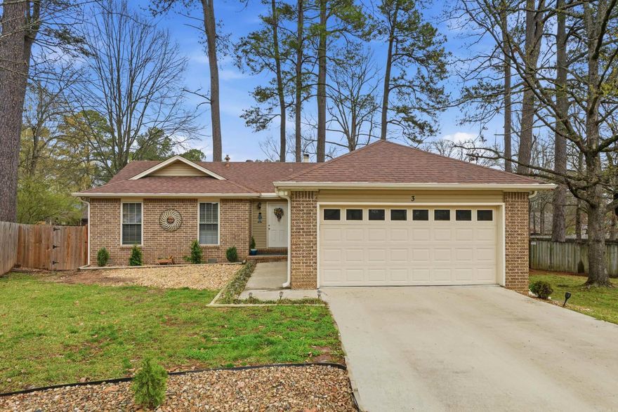 Move in ready is an understatement! This is a well-maintained home with thoughtful updates that make everyday living comfortable and convenient.  Inside, you’ll find 2" cordless blinds throughout, providing a clean, modern look and effortless light control. The living area features a fireplace converted to gas, creating a cozy focal point that’s easy to enjoy by remote. The kitchen comes fully equipped with all appliances conveying, making this home truly move-in ready. The washer and dryer also convey, for added convenience.   Several recent improvements add both style and peace of mind, including updated fixtures, new glass doors in the hall bath, and a water heater and HVAC system that are just 3 years old.  Outside, the updates continue with a driveway that has been professionally leveled, a stained deck perfect for relaxing or entertaining, and a coated garage floor that offers a clean, durable finish.  With its practical upgrades and welcoming feel, this Little Rock home is ready for its next owner to enjoy. You can find a virtual tour at https://www.zillow.com/view-imx/3694161b-8c52-4a64-935f-53f19a950376?setAttribution=mls&wl=true&initialViewType=pano&utm_source=dashboard