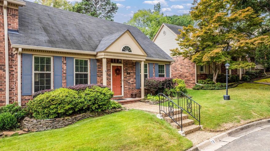 Beautiful condo in West Little Rock's Point Pleasant community completely remodeled top to bottom back to the studs in 2017...this is the one you have been waiting on! Main level has 2066 sq. ft. and includes two bedrooms and two and a half bathrooms. Upper level is a bonus space with 428 square feet. Main level has a wonderful living room with vaulted ceiling, fireplace with gas logs, nice built-ins and opens to a spacious formal dining room. Separate office/den off dining room. Walk-in pantry. Kitchen has white cabinets, quartz countertops and eat-in kitchen with bay window. End unit which gives it extra natural light. Cozy private courtyard is the central focus of the home. Primary bedroom has two walk-in closets, double vanity, tub/shower. Guest bedroom has full bath with walk-in shower and walk-in closet. Laundry room off back hallway. Pretty laminate flooring and crown molding throughout. Excellent quality and wonderful feeling. Upstairs bonus room is great for another den, storage or third bedroom. POA fee includes exterior insurance, water, termite, grounds, exterior maintenance. Looks like a new home..all systems 2017 or newer in property.  One step from garage. Rare find!