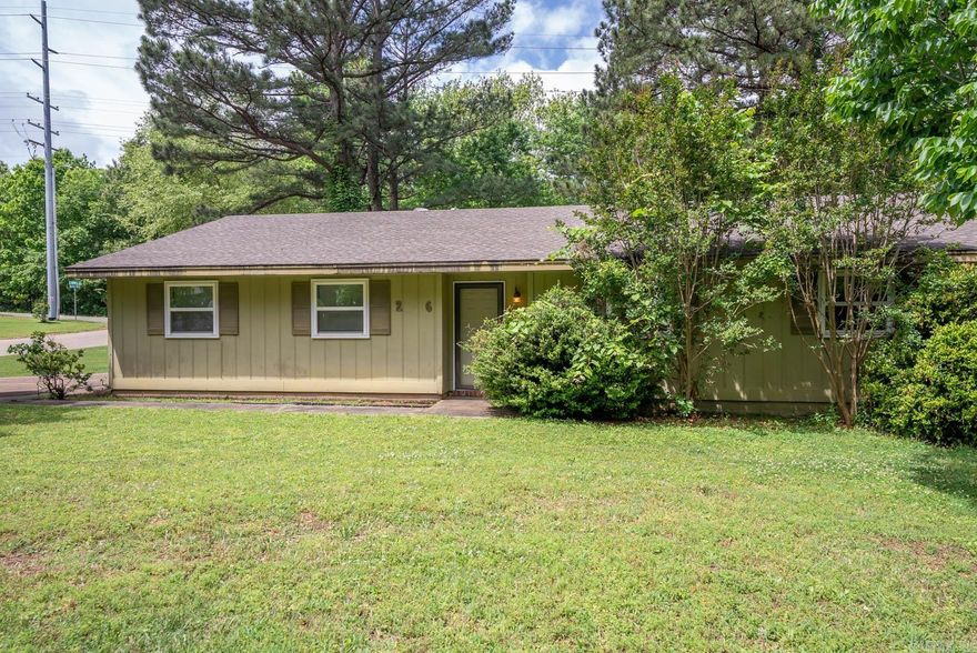 MOVE-IN READY HOME ON CORNER LOT IN Jonesboro  Located within the city limits of Jonesboro, this move-in-ready home offers 3 bedrooms, 2 bathrooms, and approximately 1,177 sq ft of functional living space. Positioned on a 0.28± acre corner lot, the property features a level yard and a 6-foot wood privacy fenced backyard with patio door access, creating a clean, usable outdoor space for everyday living or entertaining.  Inside, the home offers a practical layout with a combined kitchen and dining area that flows into a spacious living room. Sheetrock walls and ceilings and laminate flooring throughout provide a low-maintenance interior. Central heat and air, along with ceiling fans, ensure year-round comfort.  The kitchen includes an electric range, dishwasher, and refrigerator, with a washer and dryer also conveying. An attached garage with an electric opener adds convenience and storage. This property is well-suited for a primary residence or investment with solid location and usability.