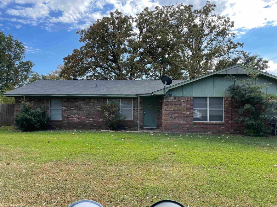 A brick duplex on the corner of Wesley and Nancy Street in White Hall.  Each one has 2 bedrooms and 1 bath.  Nice size living room, kitchen, area for laundry.  The living room and bedrooms are carpeted which appears new, walls freshly painted in one side.