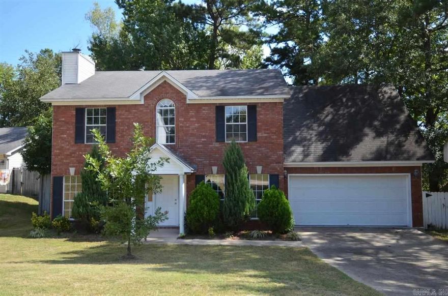 4 Bed 2.5 Bath home with a big backyard on a cul-de-sac. Two story grand entrance. New carpet, paint, and light fixtures. Fully fenced backyard with lots of storage.