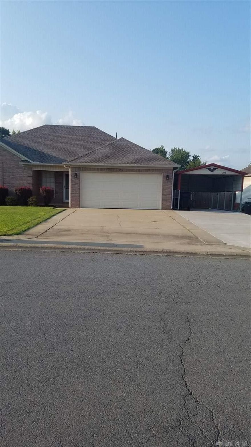 Beautiful 3 bed 2 bath home for rent in Ward. Gas Fireplace, covered back porch, extra parking slab with carport. $1250 Rent $1250 Security Deposit