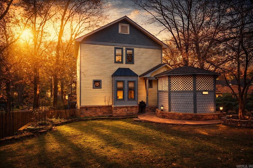 Full of character, this 3-bedroom, 2 full and 2 half bathroom home features hardwood floors throughout, plenty of storage, a charming front gazebo, and a warm, inviting layout. Recent updates include a new hot water heater and HVAC (2023) for modern comfort. The living spaces are perfect for entertaining, and the bedrooms provide cozy retreats. Located on a desirable Park Hill street, enjoy easy access to local shops and dining. This home is where classic charm meets contemporary living!