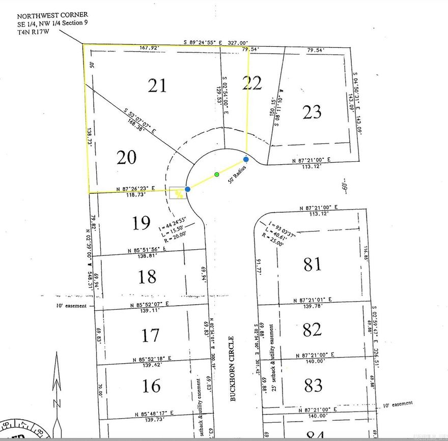 Lot 20, 21 and west 1/2 of 22 of Westgate Phase 2 Subdivision available for sale. Lots adjoin. These could be developed individually or left together. Site built homes only. Utilities available at road. First Electric Coop area electricity provider. Perryville city water and sewer. Fiber internet available.
