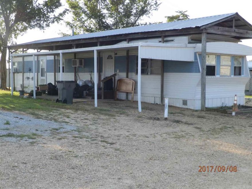 Two bedroom, one bath mobile home. No pets. Owner pays water bill. Tenant is responsible for paying all other utilities. Interested persons must apply with Property Manager. Application required. Application fee.