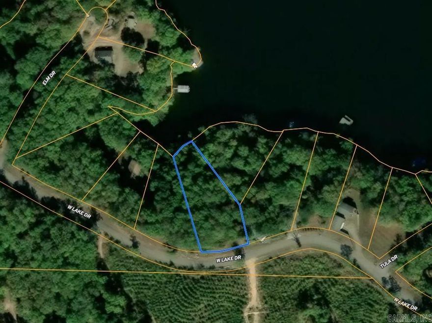 A Little Size of Nature perfect for your future Lake getaway.  Wooded with Lake Frontage.  Don't wait to make this your home away from home.  Water, electric, and fiber internet at the street.