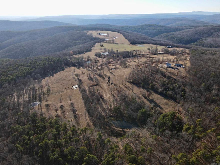 This is the kind of property that you dream about. It is a working cattle farm that has been in the same family for 35 years and is completely off grid, in fact, it has never been on the grid. Surrounded by the National Forest on all sides and stretching beautifully along a mountain top this property will never have a private neighbor and will be preserved as it is for generations.