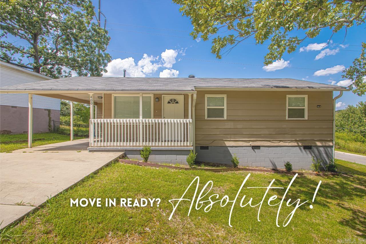Welcome to 400 Libby Ln ā a beautifully renovated 3-bedroom, 2-bathroom home thatās completely move-in ready! This inviting property features fresh updates throughout, including luxury vinyl plank flooring, neutral paint tones, and a modern kitchen with crisp white cabinets, sleek black appliances, and stylish countertops. Enjoy the cozy covered front porch, a convenient carport, and a spacious yard perfect for outdoor gatherings. The bathrooms have been updated with contemporary tile and fixtures, offering a clean and modern feel. Natural light floods the interior, making each room warm and welcoming. Located in a quiet neighborhood with easy access to shops, schools, and I-40, this home is perfect for first-time buyers, families, or investors looking for a solid rental property.