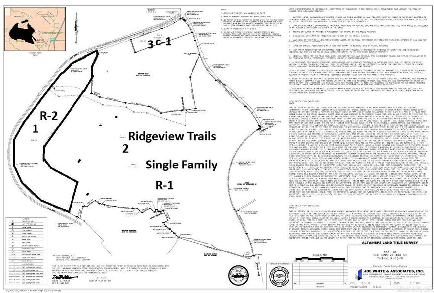 Discover an exceptional investment opportunity in Maumelle, AR with this prime property located at Odom Boulevard South. Zoned R-2 and R-1, this property offers an excellent townhome site, with a preliminary site plan already in place. The high quality of life in central Arkansas and the area's strong demand for townhomes make this an enticing prospect for multifamily/high-rise investors. With extensive documents available, including zoning maps and surveys, this property is ready for your vision. Don't miss the chance to be part of this flourishing market. Preliminary Site Plan indicates possibility of 140 townhomes! City approval required.