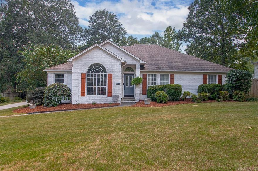 This beautiful home sits on over 1/2 acre lot and offers tall ceilings hardwood floors, granite countertops, fireplace, large bedrooms, walk-in shower, dining room, 3 car side load garage, large deck, sprinkler system, extra landscaping, double gate open to huge fully fenced back yard, beautiful in ground pool and pool house!!! Roof less than 5 years old