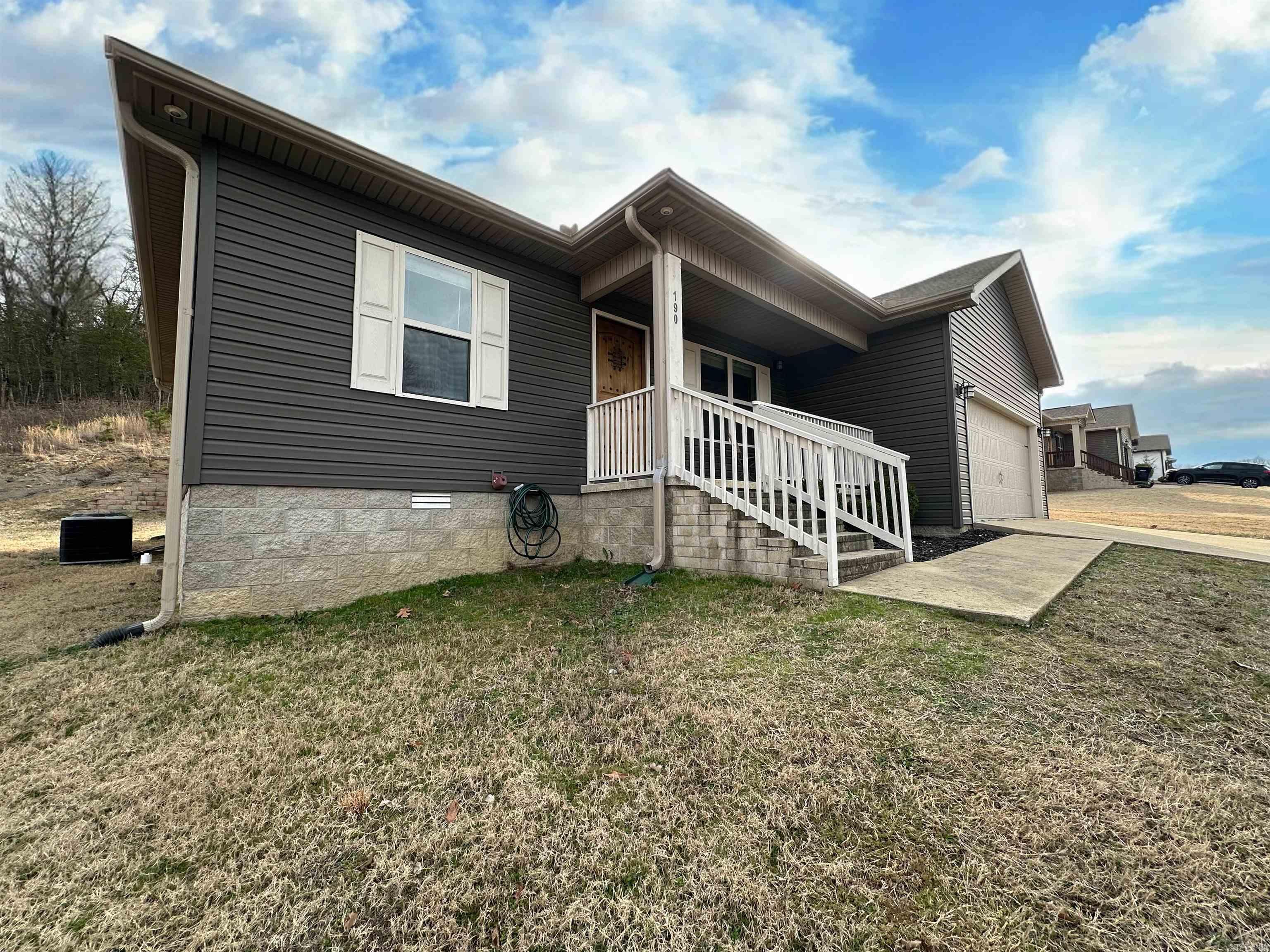 Like new, close to everything Batesville has to offer, and at a hot price point! This 3 bedroom, 2 bathroom 2017 built home has been impeccably maintained! Step in to a living room with vaulted ceilings and enjoy the spacious feel of the open concept! This beautiful kitchen offers an abundance of counter space and cabinetry! The primary bedroom offers an attached bath with double vanity and a walk in closet! On the other side of the home you'll find 2 additional bedrooms and a bathroom. The laundry room is also complete with cabinetry. Unwind at the end of the day on the deck out back!
