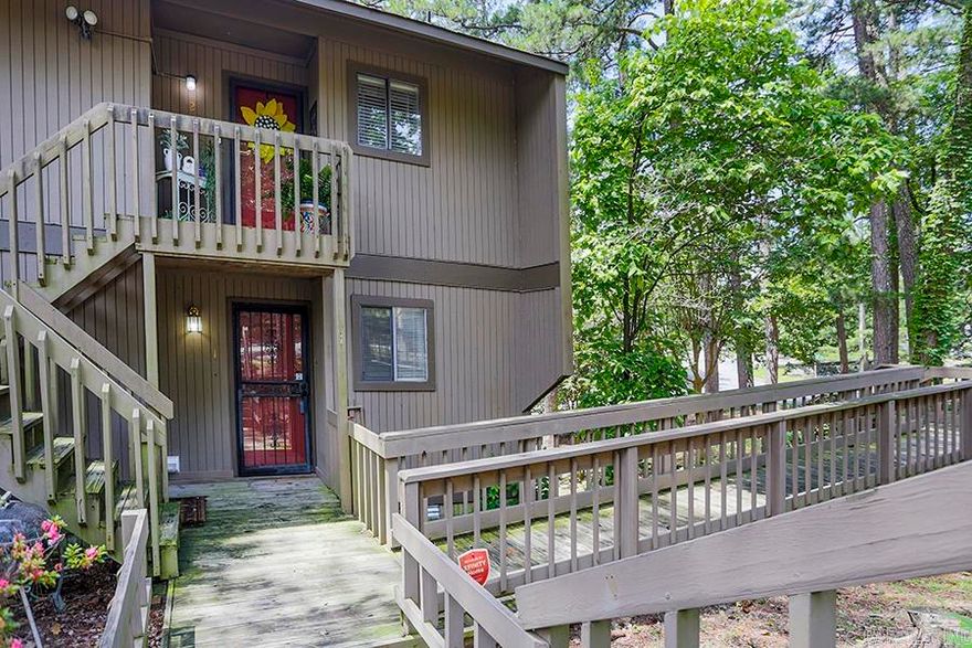 If you are looking for a convenient, easy living condo this is the perfect spot for you. This wonderful condo has a custom-built, wood wheelchair ramp for easy access to the front door. The living areas have beautiful hardwood flooring and stainless-steel appliances in the kitchen. This corner unit features 2 balconies off the living and dining area and a gas fireplace in the living room. Both bathrooms have updates with a walk-in shower in the primary bath. Refrigerator and washer/dryer to convey. Come see this great Forest Hill condo today! *$5,000 credit provided to buyer at closing!*