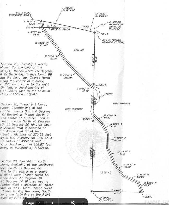 Metes & Bounds - Land