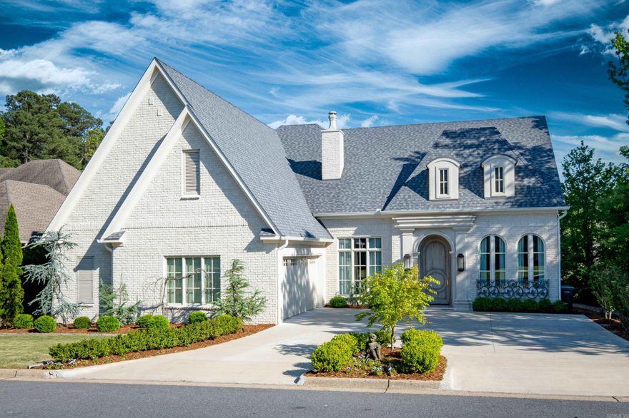 Nestled within the gated community of The Arbors, along the Chenal Country Club Golf Course, stands an architectural masterpiece – the personal residence of the builder, Mary Jane Herr of Herr Building Group.  Every inch of this home has been meticulously crafted with unparalleled attention to detail, resulting in a sanctuary of luxury and sophistication. As you enter through the grand foyer, you're greeted by custom and designer finishes, each chosen with care and intention. Spacious living areas, w/ 12 to 14 ft ceilings, luxurious kitchen and a sunroom that overlooks the backyard oasis. The main level also hosts the primary bedroom w/ an ensuite bath that is a vision of opulence. A separate sitting area/flex space off the primary offers versatility. Additionally, the main level boasts a study/2nd flex space. Upstairs are two generously sized bedrooms, two full baths & bonus room/theatre, which could serve as a 4th bedroom. The backyard oasis beckons w/ its gunite heated swimming pool, complete w/ bubbles & tanning ledge, surrounded by evergreen trees that provide year-round privacy. With too many custom features to list, this home is truly a sight to behold. *Agents See Remarks*