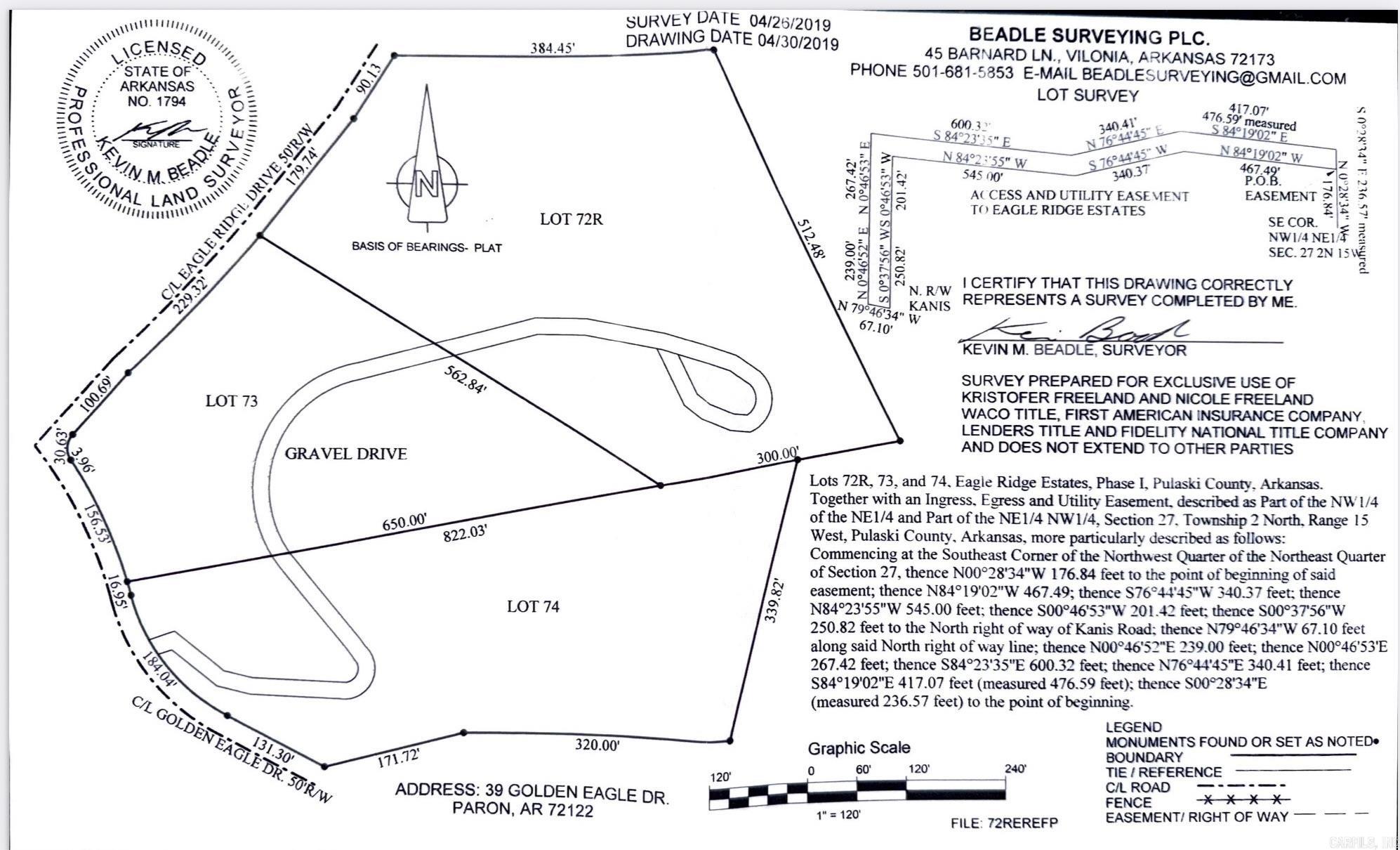Eagle Ridge Estates - Land