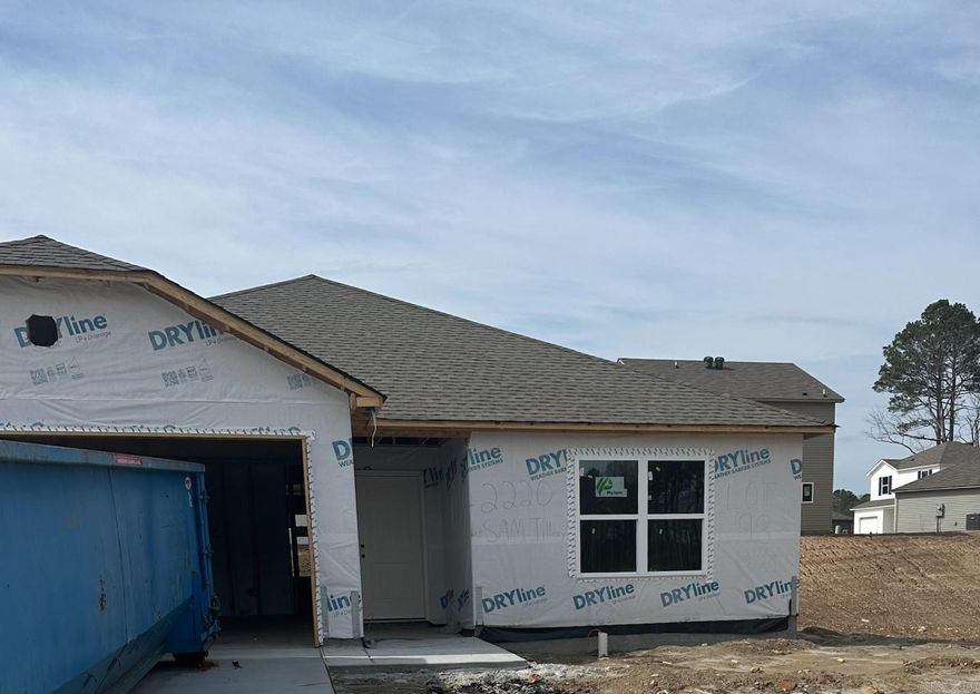 Discover the exquisite Fenway plan, distinguished by its captivating covered front porch and meticulously landscaped front yard, which enhances its curb appeal. This home offers an open floor plan with 3 bedrooms and 2 bathrooms, providing ample space for comfortable living. The expansive family room serves as a central hub for relaxation and social gatherings. Enjoy meals in the cozy breakfast or dining area, adjacent to a beautiful kitchen equipped with energy-efficient appliances, generous counter space, and a spacious pantry—perfect for preparing and enjoying delicious family meals. Additionally, the covered entryway adds to the home's inviting charm. Learn more about the Fenway plan today and envision how it can elevate your lifestyle!   **SEE SHOWING REMARKS & AGENT REMARKS FOR IMPORTANT INFORMATION**