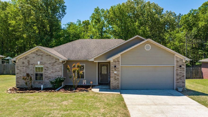 **$10,000 ROOFING ALLOWANCE + APPRAISAL ON HAND** QUALIFIES FOR USDA-RD + 20 minutes from the Little Rock AFB! Back on the market by no fault of the seller. This stunning 3 bed, 2 bath house is the perfect blend of comfort and convenience. The property features a delightful fenced-in yard, offering plenty of space for kids and pets to play. Plus, the attached two-car garage ensures that both your cars and storage needs are met. Be sure to check out the video walkthrough on YouTube! :)  Step inside to discover a spacious and airy open-plan living area, ideal for entertaining guests or relaxing with the family. The generously proportioned kitchen boasts modern appliances, ample counter space, and plenty of cabinet space! Head out to the fabulous covered back porch, the perfect spot to enjoy the picturesque surroundings, entertain guests, or host barbeques. With the right furniture, you can create a relaxing oasis with views of your green and tranquil backyard!  This house's location puts it within easy reach of numerous restaurants, shopping, schools, and transportation systems, making it a perfect spot for a busy family.