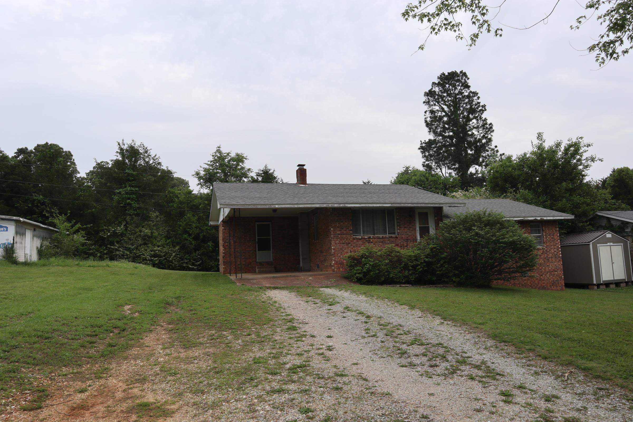 HOME IN TOWN OF SALEM ARKANSAS FOR SALE Property located at 155 Hwy 395 N, Salem, AR. This 3 bedroom , 1 1/2 bath brick home has approximately 1,365 sq. of living area. Also includes utility/laundry room and an additional room that could be used as a bedroom or office area. It has central heat & air, carpet & vinyl flooring, attic fan, wall gas heaters, range, refrig and dishwasher. 1 car carport and small cellar area. Great location close by to shopping, hospital, school and post office. Real estate taxes last year - $395.25. This property would make a great starter home or investment property for rental or Air BNB. City water & sewer. High speed internet available. Located within 30-45 minutes of Spring River, Lake Norfork and the world famous White River. The house will need some repairs and is being sold "AS IS".
