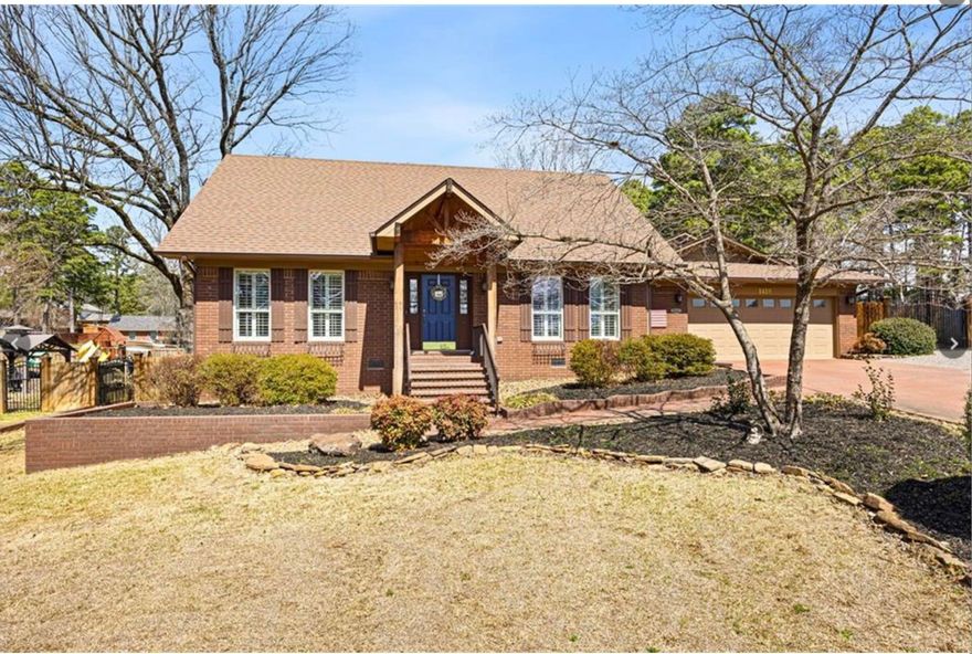 Experience elevated living in this beautifully appointed 4BR, 3.5BA home in the highly desirable Skyline Manor. With 3,383 SF of living space plus a heated and cooled sunroom, this home sits on over half an acre just minutes from town and Dardanelle State Park. The gourmet kitchen features GE Cafe appliances, quartz countertops, and subway tile. Outdoors, enjoy a spacious patio with fan, prep area, and room for RV or toy parking. A 24x24 shop with electric and full bath offers added value and flexibility. Additional highlights include a 6-year-old roof, 3 zoned HVAC systems, California Cedar accents, full irrigation system, and manicured landscaping. Style, space, and sophistication--all in one.