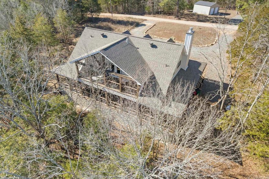 Great property on a point with wintertime views of the lake.