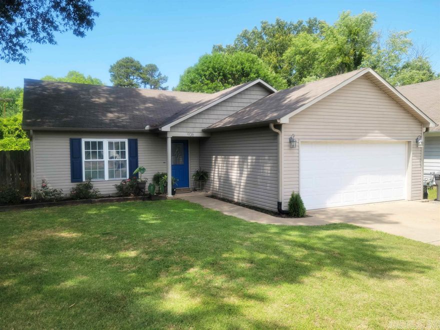 Welcome to this cozy home, centrally located in Jonesboro only minutes away and easy access to everything the town has to offer! This gem features two large bedrooms, two full bathrooms, a large and open living/dining/kitchen area, perfectly situated on a shaded lot with fenced in backyard. AC replace 2019. Refrigerator/stove new in 2020. New dishwasher in 2022. New flooring in 2023. Repainted in 2020 and several other miscellaneous updates. This home appeals to many buyers, whether they are looking for a great investment opportunity, first-time home buyers, small families, or individuals! Call today to schedule your private tour.
