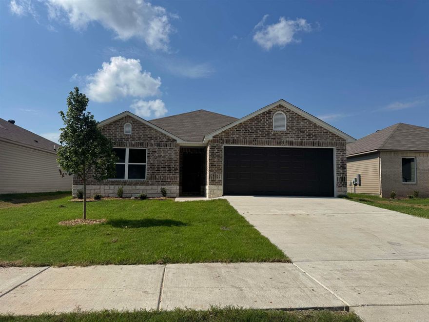 Discover the exquisite Fenway plan, distinguished by its captivating covered front porch and meticulously landscaped front yard, which enhances its curb appeal. This home offers an open floor plan with 3 bedrooms and 2 bathrooms, providing ample space for comfortable living. The expansive family room serves as a central hub for relaxation and social gatherings. Enjoy meals in the cozy breakfast or dining area, adjacent to a beautiful kitchen equipped with energy-efficient appliances, generous counter space, and a spacious pantry—perfect for preparing and enjoying delicious family meals. Additionally, the covered entryway adds to the home's inviting charm. Learn more about the Fenway plan today and envision how it can elevate your lifestyle!   **SEE SHOWING REMARKS & AGENT REMARKS FOR IMPORTANT INFORMATION**