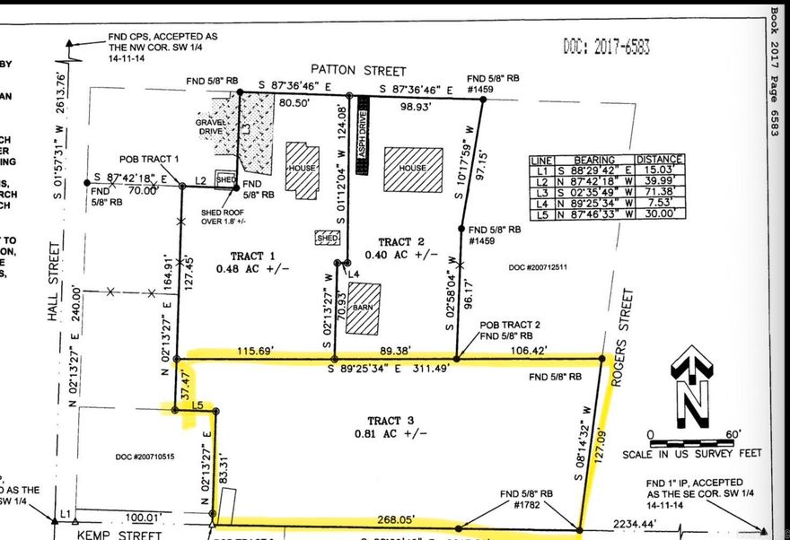 Large lot located within walking distance of Clinton Public Schools. Property has access off Rogers Street and Kemp Street. No Access from Patton Street.
