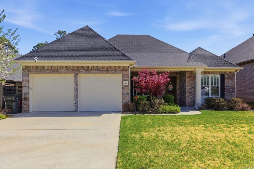 Ison Creek’s cutest, manicured lawn community! This like-new, one-owner home features paid-for solar, EV-ready garage, smart features, quartz counters, no carpet, window coverings, fenced yard, and a floored attic with a walk-up staircase in the garage for extra storage. Wide-plank engineered wood floors, pecky cypress beams in the living room, and cedar beams in the kitchen create a rich, natural feel throughout. The kitchen is the heart of the home, featuring a large island, farmhouse sink, and breakfast area—perfect for gathering and everyday living. The dining room adds charm with a painted beadboard ceiling, ideal for hosting. Flexible layout offers 4 bedrooms or 3 plus an office to fit your lifestyle. The primary suite is a relaxing retreat with a freestanding tub and frameless glass shower as well as a large walk-in closet with built in drawers. Step outside to a flat, fenced backyard—perfect for pets, play, or unwinding at the end of the day. Schedule your tour today of this single level, move in ready home!