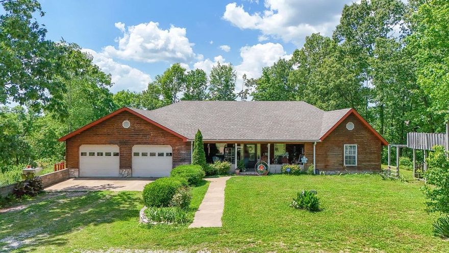 Embrace the comfort of country living in this 3,784 sq foot home on 6 surveyed acres in Charlotte, AR. Features include a new roof, 800 sq ft family room, 2 heat pumps, Central HVAC electric, outdoor wood furnace, 2 fireplaces, screened porch, open deck, fenced backyard, and fruit bearing peach, plum, and pear and apple trees. Includes goat barn/pen, feed/chicken barn/pen, small catch pen, raised bed garden fully planted, and open pasture. Quiet country living at it's best. Just a short drive to the popular White River and Black river. Perfect for rural living.