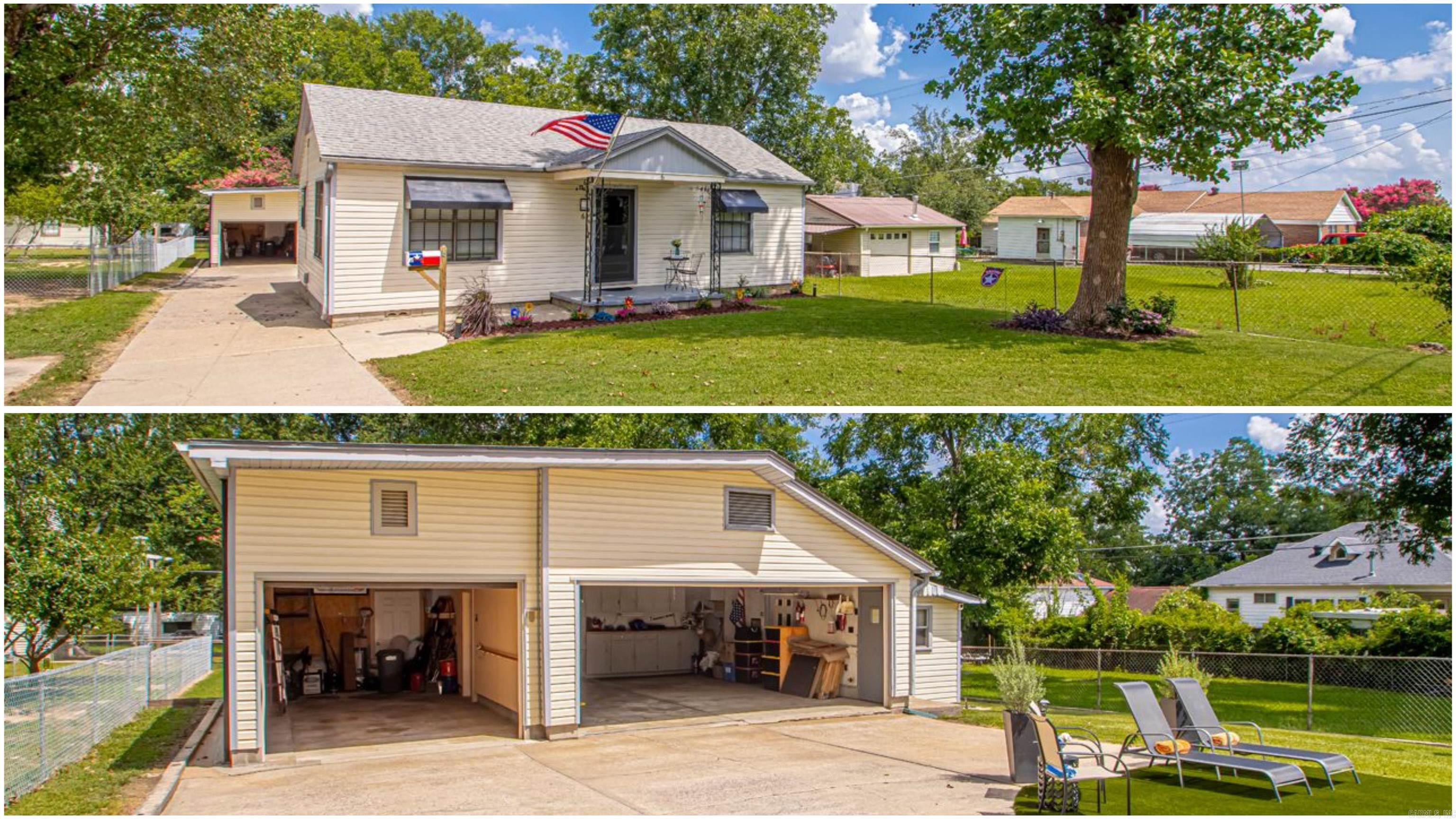 This adorable 3 bed, 2 bath home on Scenic Hill in North Little Rock has been meticulously maintained and is full of updates throughout. Situated on a large 0.25-acre lot, it features a spacious 1,000+ sq ft heated shop with a 1/2 bath and a small attached office that includes a window A/C unitāperfect for work or hobbies. The bathrooms have been updated, there's a new HVAC system, a new deck, and the roof is only 7 years old. The backyard is perfect for entertaining, with a beautiful patio area and turf for easy upkeep, plus a large shed that offers additional storage. Located just minutes from downtown, you'll enjoy quick access to the interstate and all the amenities of Argenta and Downtown Little Rock. This property is a true gem with so much potential!