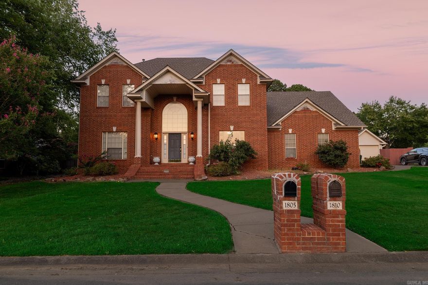 Step inside this beautiful Conway home where the heart of the floorplan is built for both comfort and entertaining. The open-concept kitchen flows seamlessly into the spacious living room, creating a bright and inviting space perfect for gatherings. From the living area, large windows and doors open directly to the backyard oasis—complete with a sparkling pool—bringing indoor and outdoor living together. With five bedrooms, there’s room for everyone to spread out. The spacious primary suite is conveniently located on the main level, offering comfort and privacy with quick access to the central living areas. Upstairs, additional bedrooms provide flexibility for family, guests, or a home office. Stylish finishes, natural light, and a prime location make this property a true standout. Whether you’re hosting summer parties, enjoying quiet evenings, or cooking meals while staying connected to the action, this home is designed for easy living.