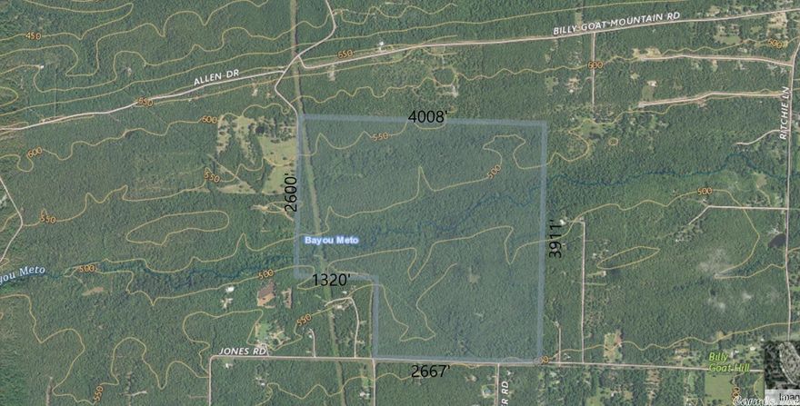 320 acres in the Otto, Saltillo, Macon area.  Water may be on South Property line /Jones Road.  Owner will not subdivide.