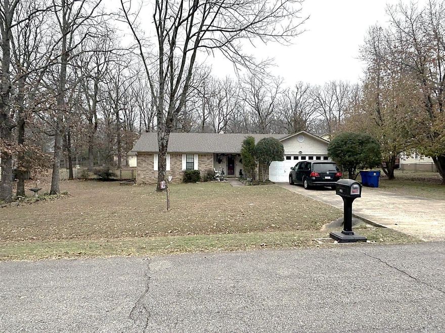 Discover a value-driven opportunity in Sun Terrace Estates, set within the Cabot School District and close to major shopping, dining, and everyday conveniences. NEW ROOF in 2021! From the front entry, a hallway to the left leads to two private rooms, a guest bath, and the primary suite, offering comfort and flexible use. All rooms have nice sized walk-in closets. To the right, the living room flows into the kitchen/dining combo, creating an easy space for daily routines and gatherings. A laundry closet and access to the two-car garage add practical convenience. Large, fenced backyard with double gate entry. This home is being sold as-is and offers the chance to add updates and improvements to build instant equity. With a layout that supports relaxed living, work-from-home needs, or investment potential, this property invites buyers with vision who want a solid foundation to personalize. Schedule your showing and explore how this home can fit your goals. Agents - See Agent Remarks