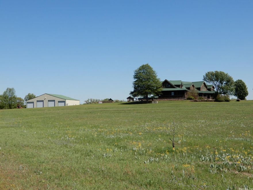 FANTASTIC at 6390 this home offers up to 5 bedrooms and 5 bath, an 1300 SQFT apartment over garage that can be shut off from rest of the home, master has his and hers bathrooms also a loft with spiral staircase also lots of beautiful wood work throughout home (must see to believe). Large wrap around deck offers views from any direction home has a 4 car garage. 20 x 40 swimming pool  with pool house and 1/2 bath. 70  x 70 shop with 6 large roll up doors wired and plumbed shop has an has a mini apartment with kitchen laundry and full bath. 35.98 acres is mostly in pasture and has a slight slope to it beautiful piece of land. Please do not enter property without permission. SEE AGENT REMARKS