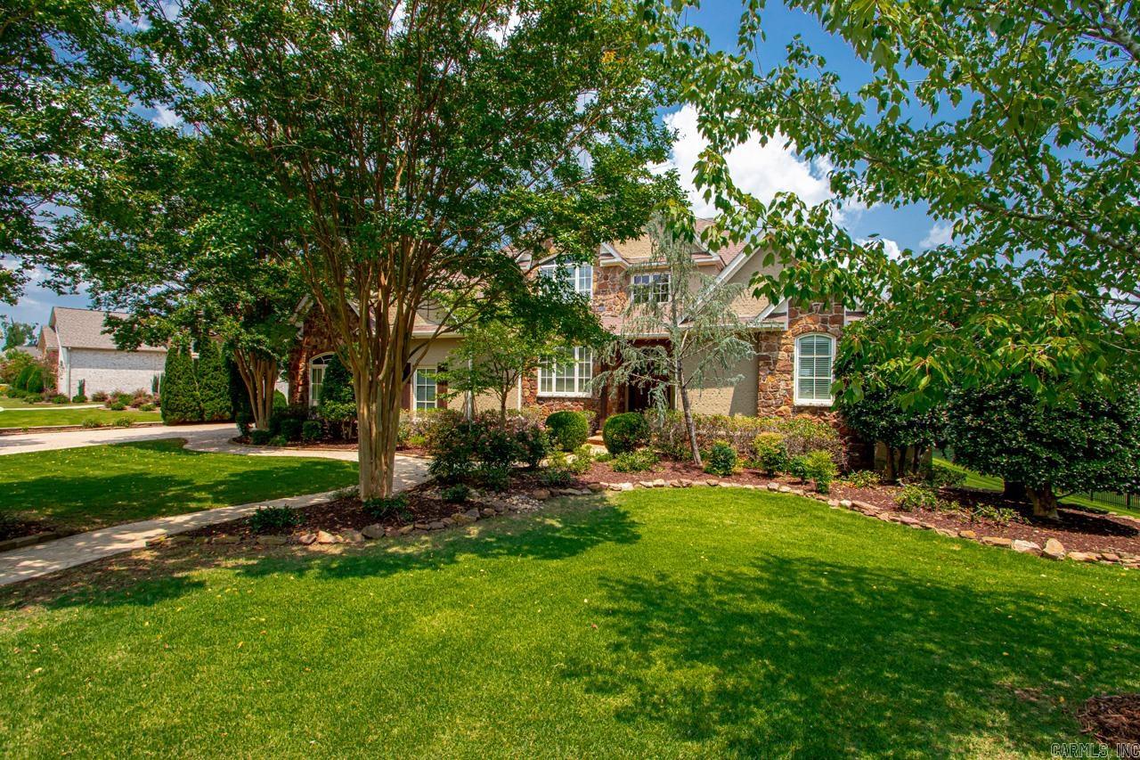 Picture Perfect Home with Stunning Water Front View.... Amenities Include: Approximately 4,862 SF, 3 Bedrooms, 4 1/2 Bathrooms, Family Room With Lake View, Kitchen/Dining Combo, Living/Dining Combo, Formal Dining Room, Nice Master Bedroom, Master Bath Custom Tile Shower/Tub Area, Bonus Room, Large Office Room, Workout Area, Screened in Porch Area, Pergola overlooking the lake, 2 Car Garage, Rear Garage Area for storage, Lake Lot, Bryant Schools, Whole House Generator, Geothermal Htg & Cooling, And Much More